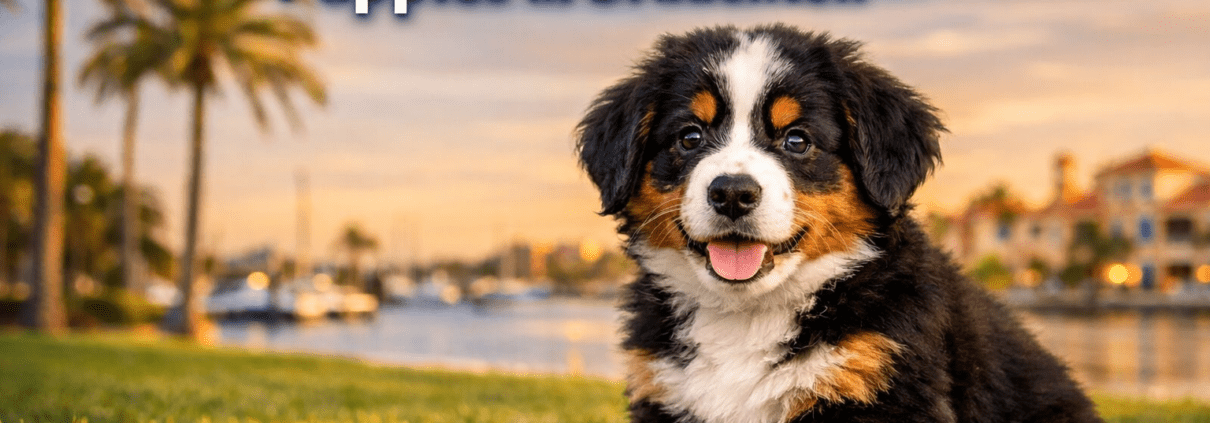 Miniature Bernese Mountain Dog puppies Bradenton