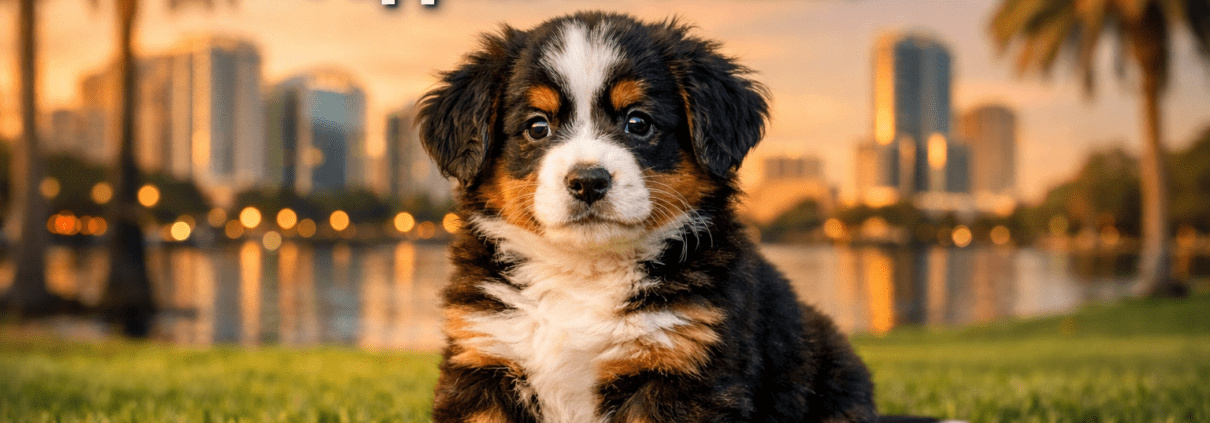Miniature Bernese Mountain Dog puppies in Orlando