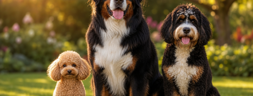 Toy Poodles vs Bernese Mountain Dogs and Mini Bernedoodles: Big-Dog Personality in a Small Package
